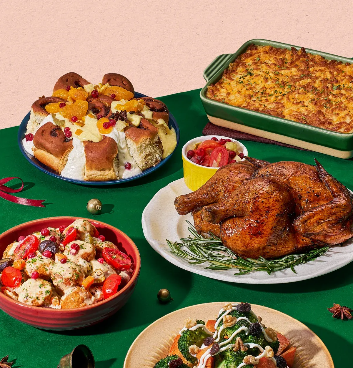 Christmas Gathering Box spread